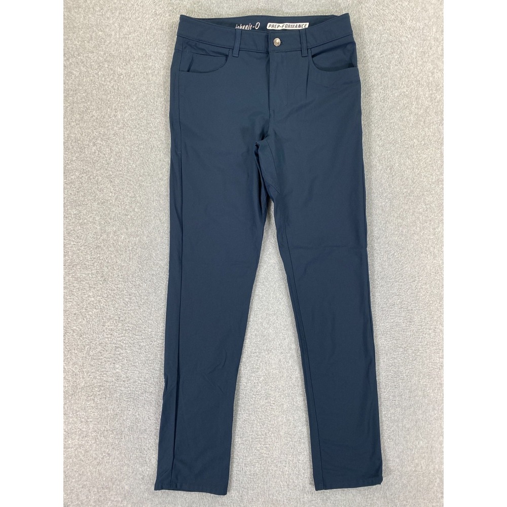 Johnnie-O Pants Mens Size 30x31 Blue Chino Prep-Formance Stretch Golf Preppy